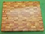 Board #940  Larch / Tamarack End Grain Cutting Board - 14+ x 12 x 1 1/2 - $79.99